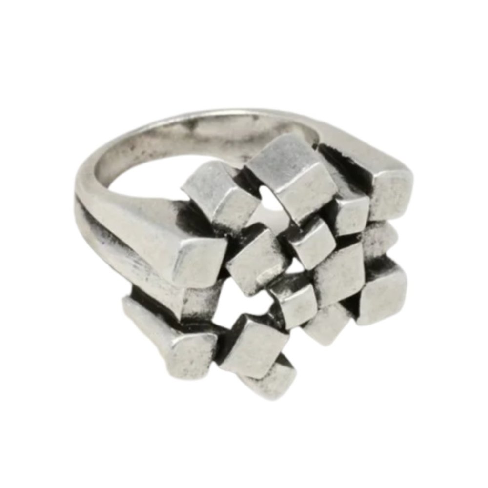 Jewelmint Metal Mosaic Ring